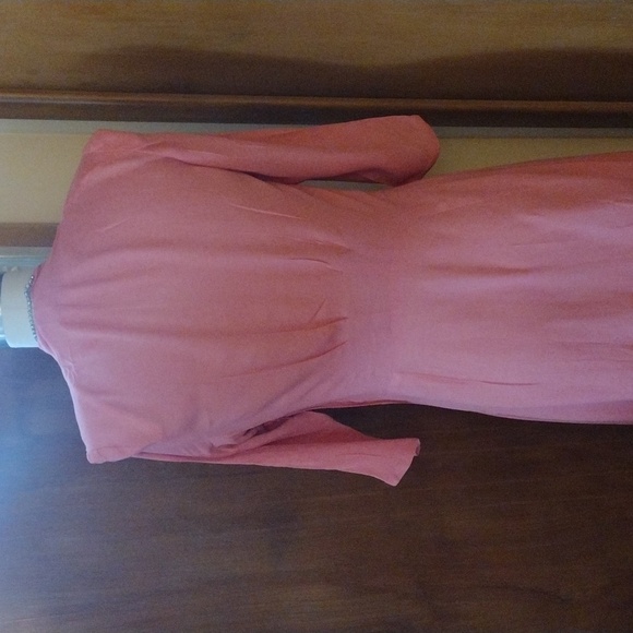 Hot Pink Vintage Style Dress 1940s - Picture 5 of 8